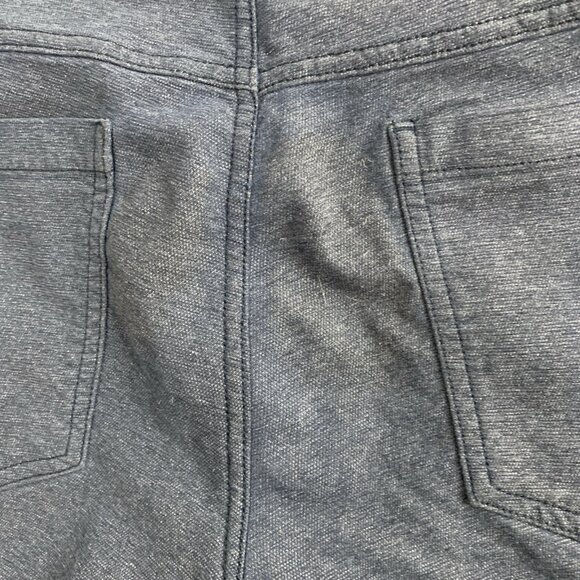 Lululemon ABC Pants Men 31x29” Slim Fit Trouser Tech Canvas Heathered Blue *FLAW - Picture 4 of 16